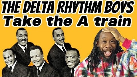 This is why the 40s was magical! THE DELTA RHYTHM BOYS Take the A train REACTION- First time hearing