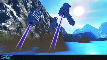 Space Engineers, Mining Beam Drone (Large Ships)