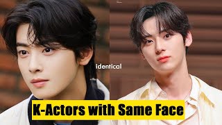Korean Celebrities who have the Same face | Identical K-Actors | Cha Eun Woo | Jung Hae In