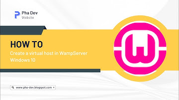How to create a virtual host in WampServer Windows 10