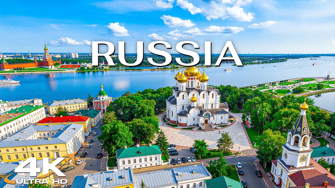 Russia Scenic Nature 4K 🇷🇺 | Vast Forests, Mountains & Untouched Landscapes