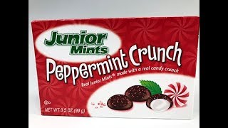 PEPPERMINT Junior Mints Unwrapping