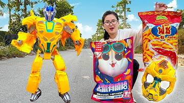 Changcady review mặt nạ biến hình thành siêu nhân robot