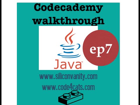 Codecademy Walkthrough Java 7 If-Else Statement
