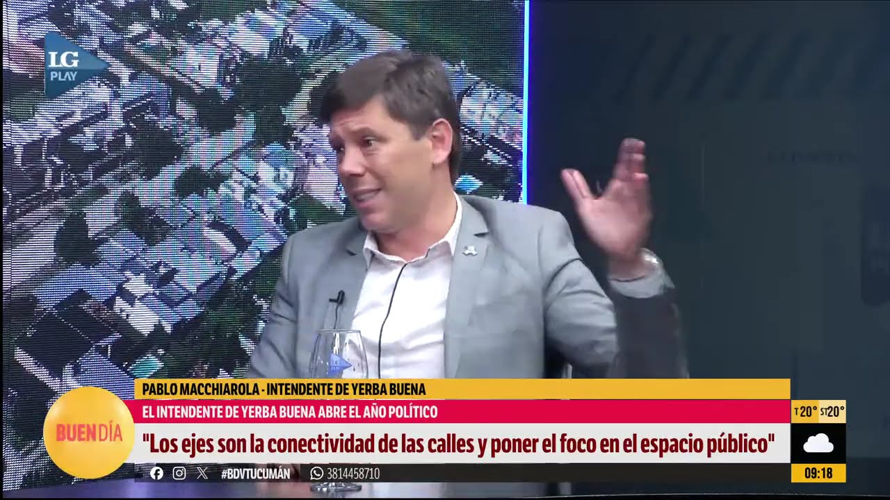 Planes y desafíos para Yerba Buena en 2026 | Entrevista al intendente Pablo Macchiarola