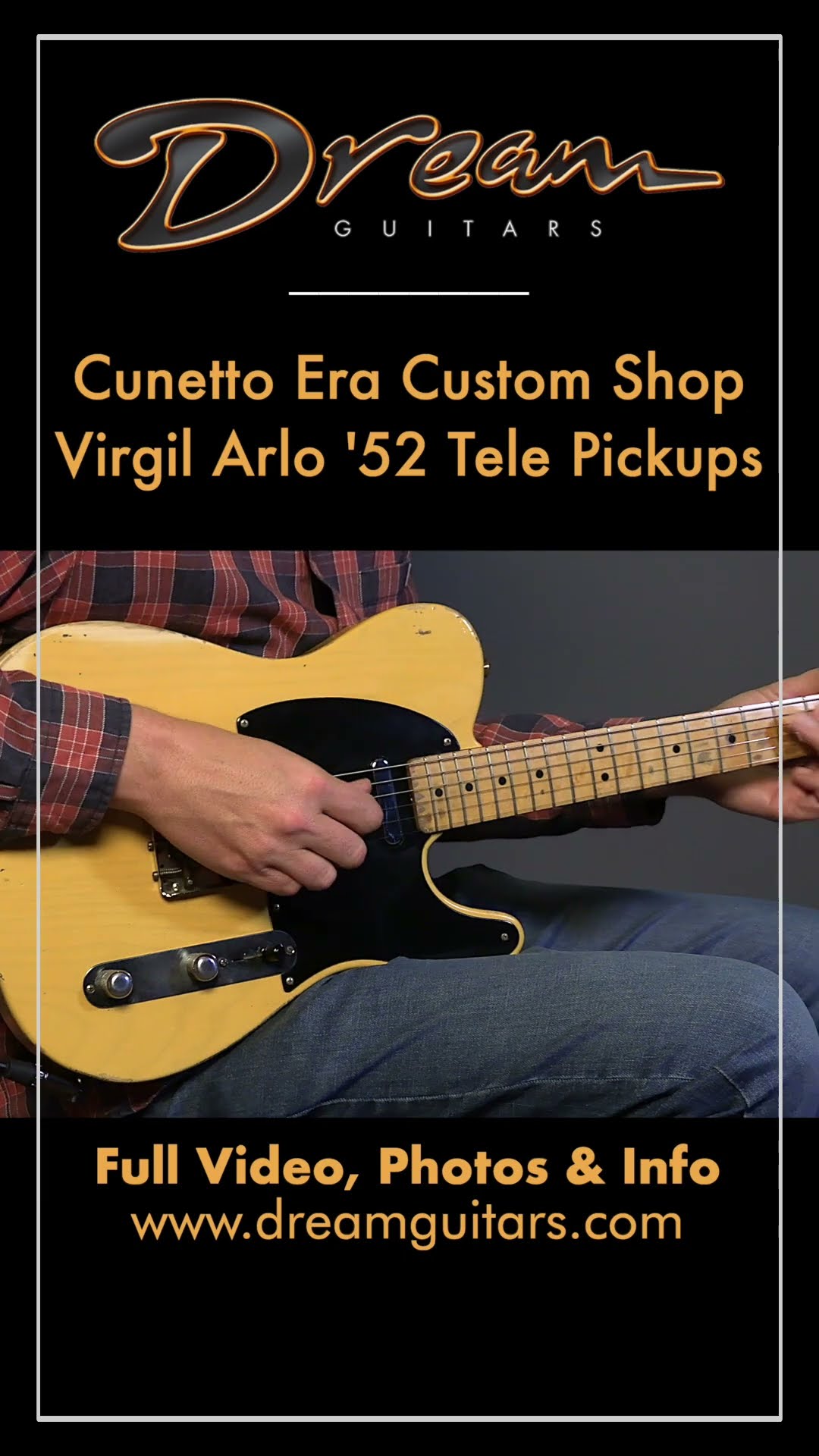 Dream Guitars - 1997 Fender Custom Shop Nocaster Relic, Cunetto