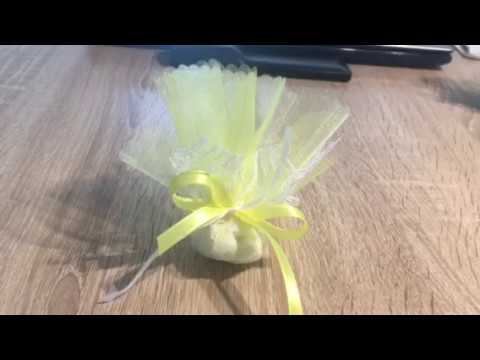 sacchetti in tulle fai da te