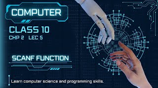 Class 10 Computer Science chapter 2 Lecture 5 getch function in c language