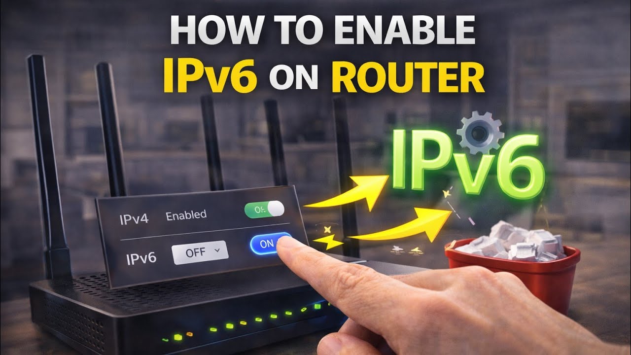 Edge Router Ipv6 Behind Isp Router How to Enable IPv6 on Router (Fix Xbox/PS5 NAT Types) - YouTube