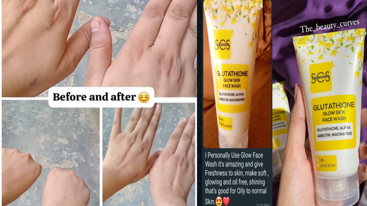 faces and curves glutathione Glow Skin Face Wash | For all skin Type | For Male & Female | Order Glutathione Collagen Glow Gummies