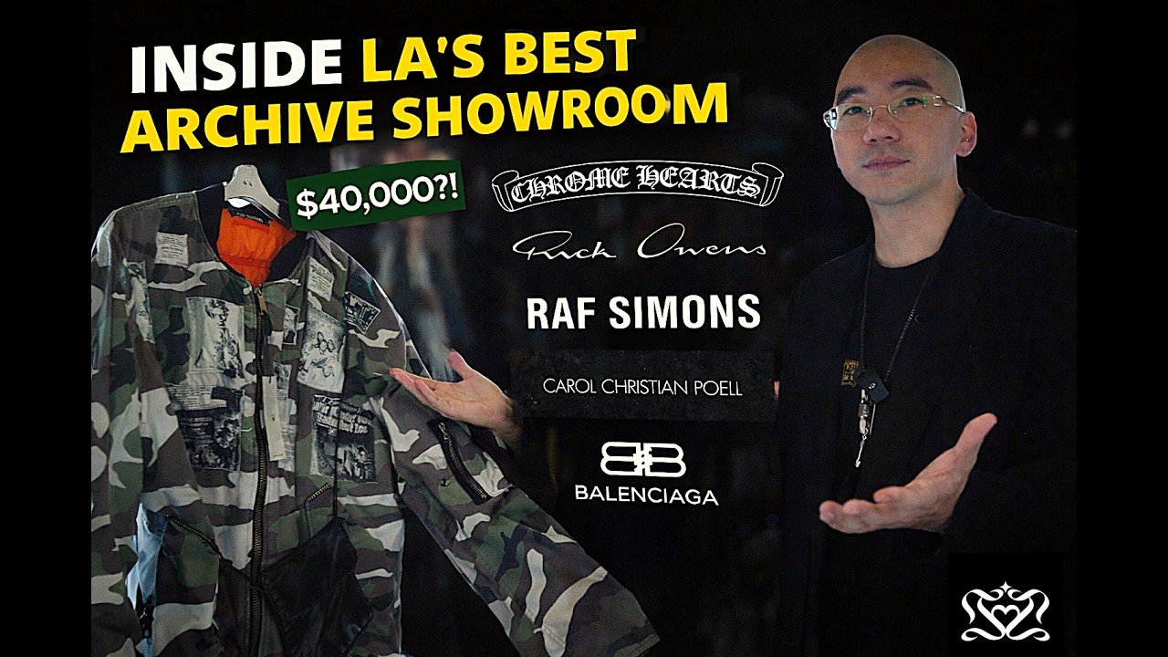 Inside LA’s Best Archive Fashion Showroom | Rick Owens, Carol Christian Poell, Chrome Hearts + More