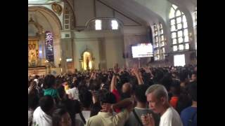 Inside Quiapo church
Inside Quiapo church Inside Quiapo church