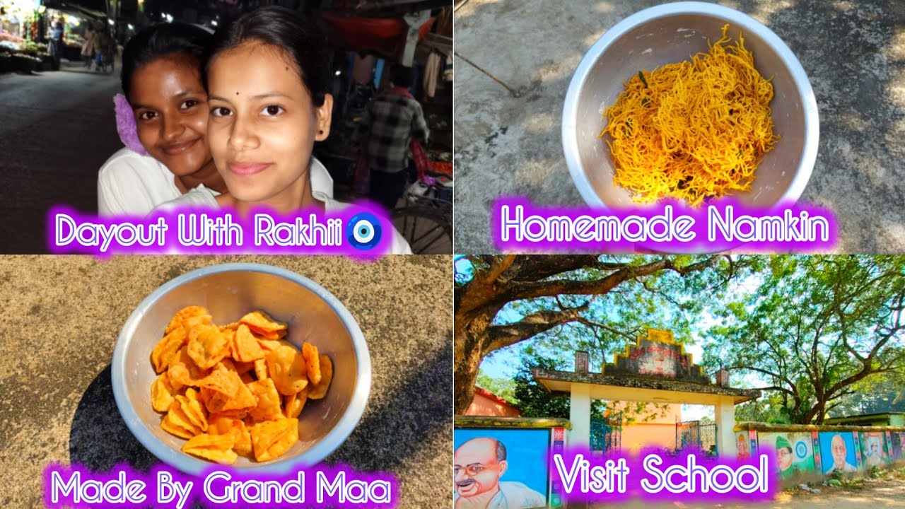 Dadi's homemade Namkin 🤍 | A Dayout With Rakhii🧿❤️ | 