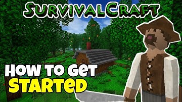 How to start your Survival Craft 2 survival CORRECTLY! - Survival Quide - Tips & Tricks!