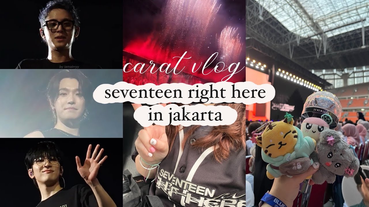 CARAT VLOG🇮🇩 Right Here in Jakarta🚗 Spotify Carat Station🏁 Jakarta International Stadium | Seventeen