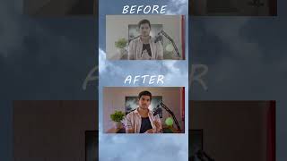 FINAL AFTER BEFORE #viralvideo #videoediting #edit#comedy #interview #affiliatemarketing #vlog
