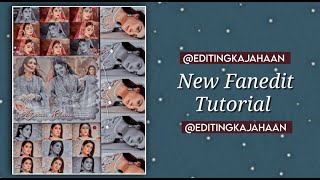 New Trending Fan Edit Tutorial For Fanpages | editingkajahaan