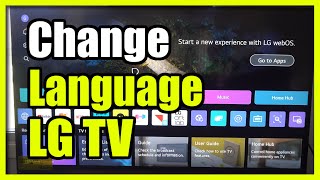 Cómo Cambiar El Idioma De Tu Televisor Lg Inglés, Español, Francés