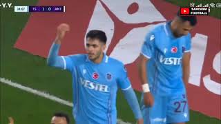 Trabzonspor 2-0 Antalyaspor Maç Özeti Super Lig 1.02.2023