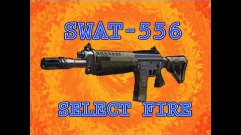 SWAT-556 + Select Fire Attachment Results