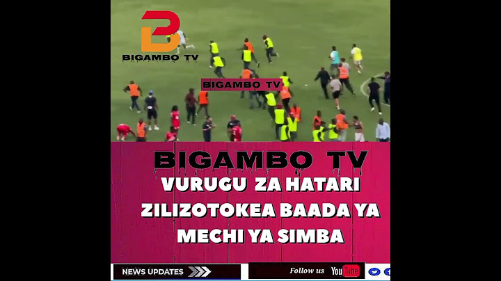 VURUGU ZA KUTISHA ZATOKEA UWANJANI LEO BAADA YA MECHI YA SIMBA KUMALIZIKA😳