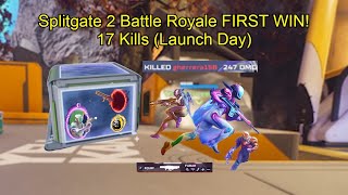 Splitgate 2 Battle Royale FIRST WIN! | 17 Kills | (This game SLAPS) #splitgate2 #Splitgate2br