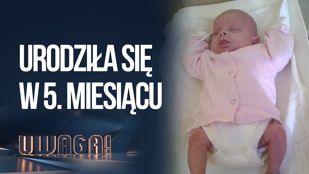 Tosia urodziła się w 5. miesiącu ciąży. „Dziś jej ręce są jej oczami” | UWAGA! TVN