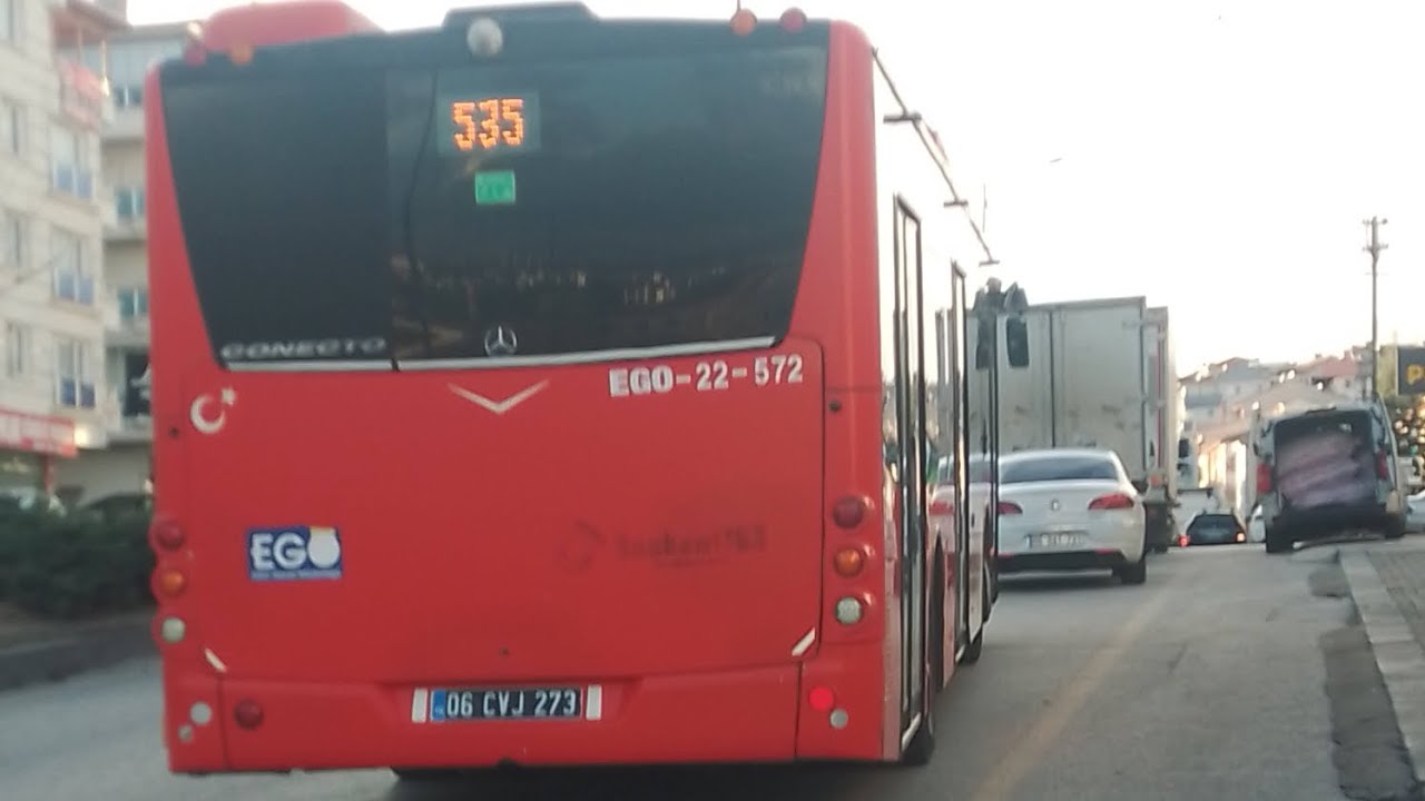 3 nesil Mercedes Benz conecto voith sesi eşliğinde seyir videosu kod numara 22-572