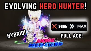 [NEW] EVOLVING GAROU / HERO HUNTER - FULL AOE HYBRID! | ANIME LAST STAND