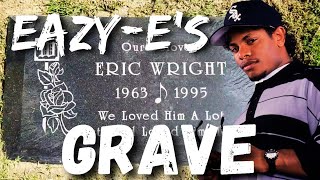 Eazy-E's Grave Site / ORIGINAL HEADSTONE / Rose Hills Cemetery Whittier, CA