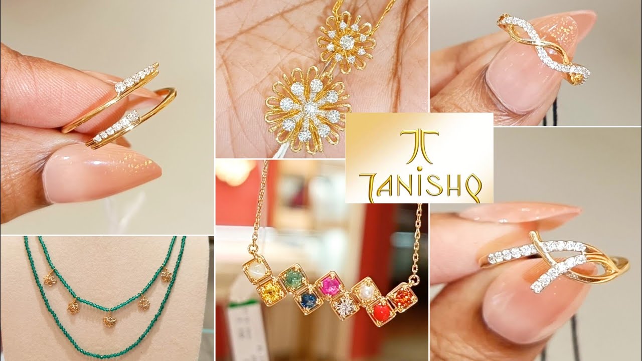 Tanishq Latest Finger Ring & Chain Collection 💞||#tanishq #trending #youtube #viral 