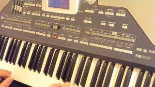 Sentimental Journey - Korg PA 800.m4v chords