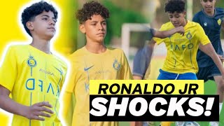 RONALDO JR RETURNS FROM INJURY & SHOCKS THE WORLD! 😲 | @CristianoJRBase