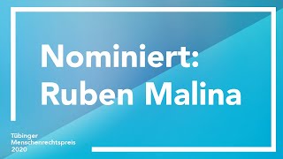 Nominierungen Menschenrechtspreis 2020 | Ruben Malina