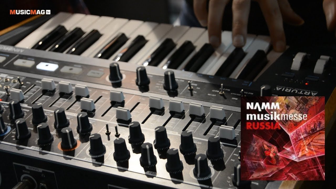 Arturia MiniBrute 2 и DrumBrute Impact  - презентация (NAMM Musikmesse Russia 2018)