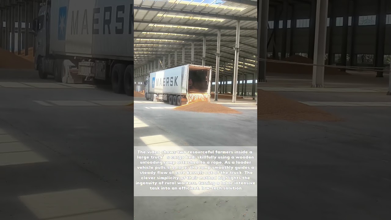 Genius Farming Hack: How Two Farmers Mastered the Perfect Grain Unloading Trick