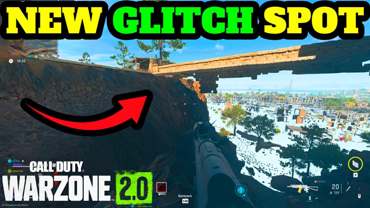 *NEW* I Spent 50+ Hours for this brand new glitch spot in Warzone 2 AI Mazrah DMZ/MW2/GLITCHES