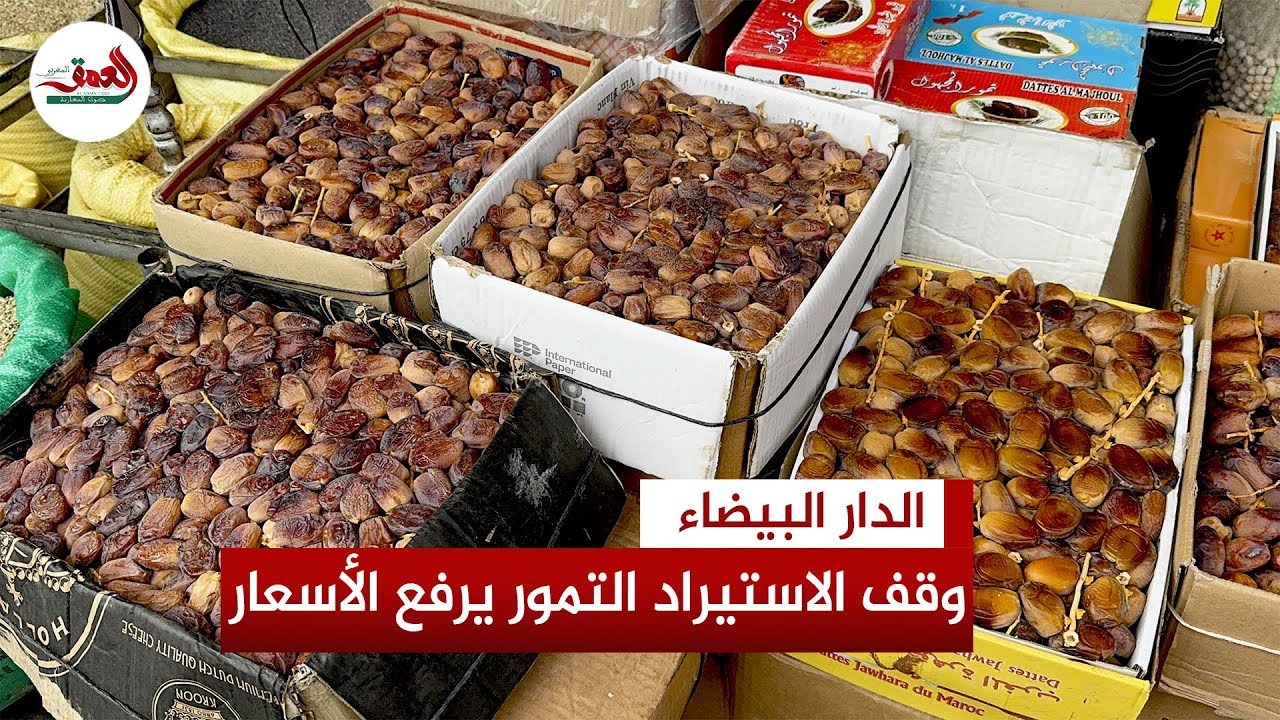 تجار سوق التمور: وقف الاستيراد قد يرفع الأسعار رغم وفرة المنتوج المحلي