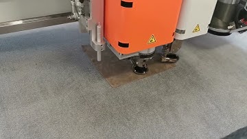 COMAGRAV DIGI CORSA – CNC Cutting of Synthetic Leather for Industrial & Design Applications