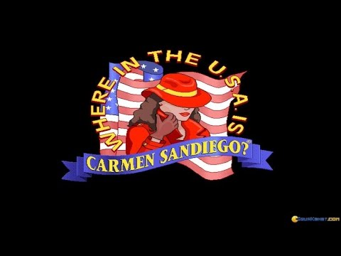 Where in the U.S.A. is Carmen Sandiego? Deluxe Edition gameplay (PC Game, 1994)