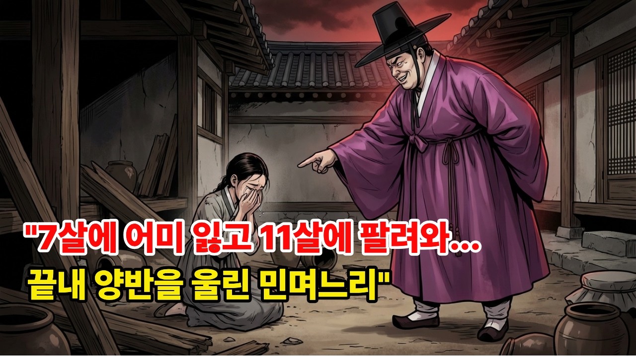 7살에 어미 잃고 11살에 팔려와#민담 #야담#옛날이야기