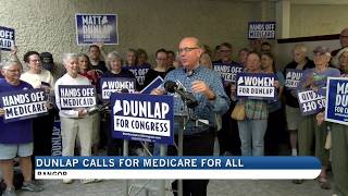 Matt Dunlap champions Medicaid survival while taking aim at LePage's health care record