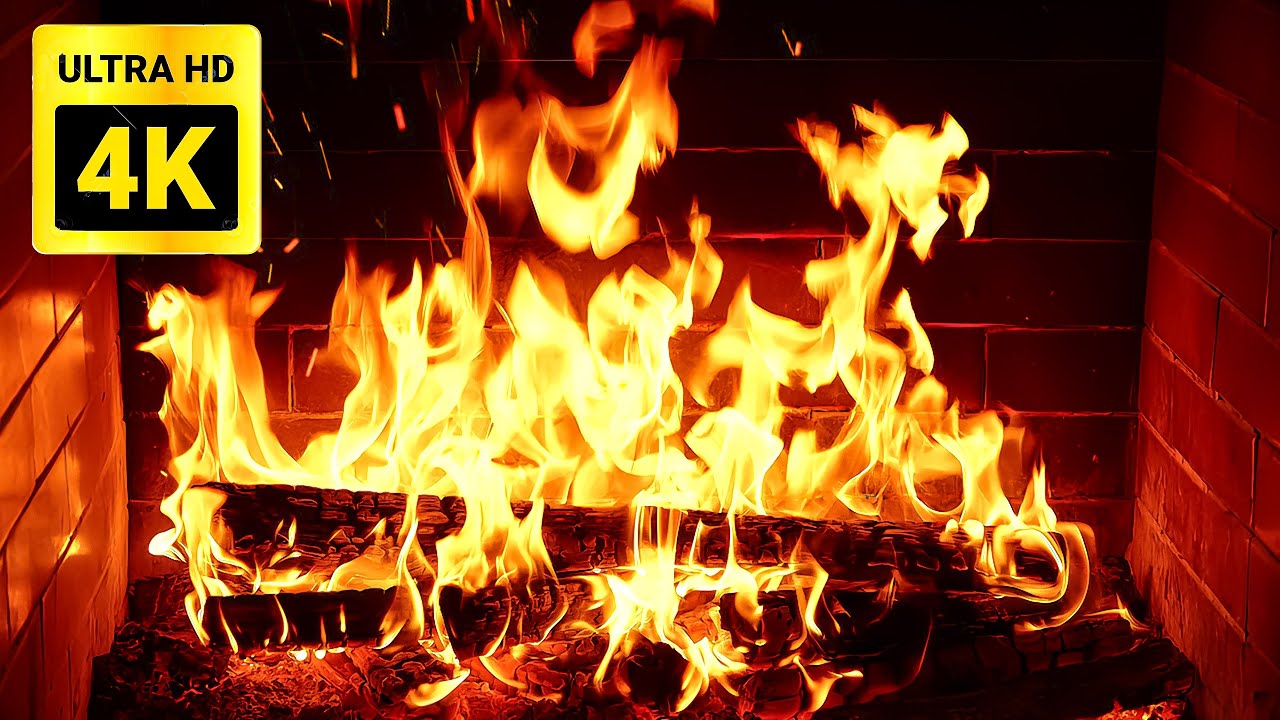 🔥 The Perfect Fireplace Experience: Cozy Fire Crackles for a Warm & Relaxing Night