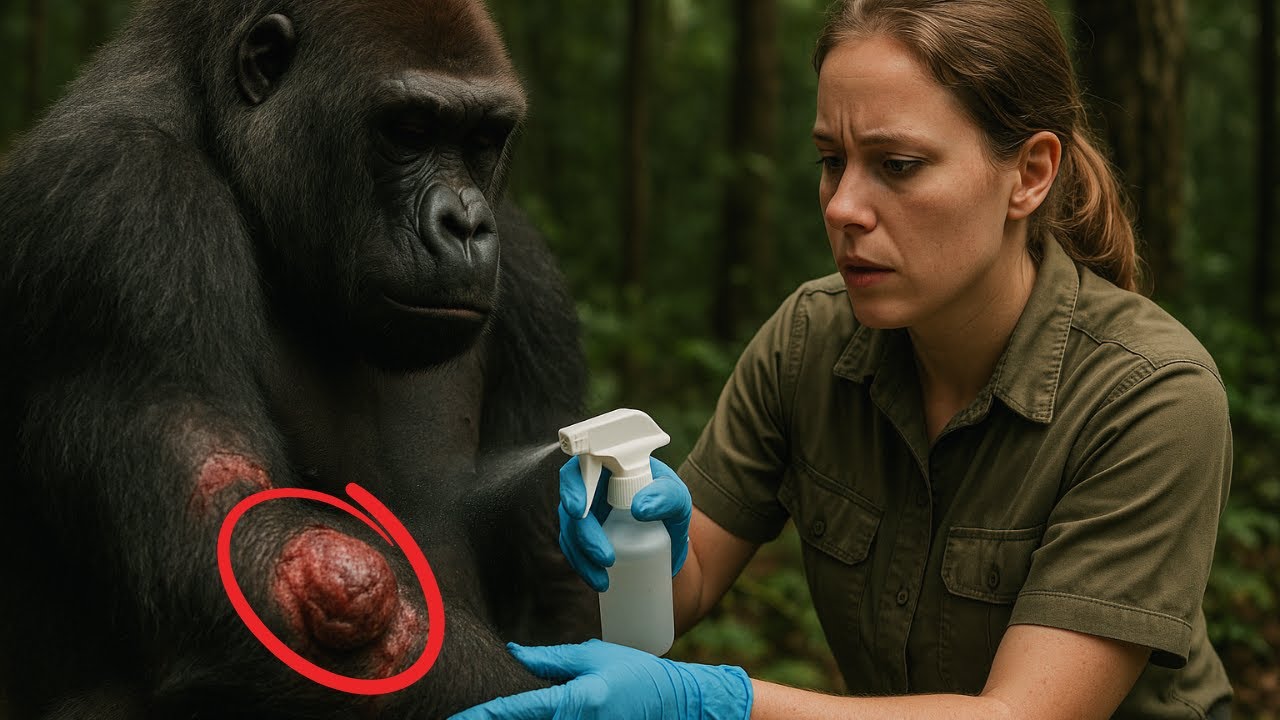 ⚠️Deep Forest Rescue Team Saves an Injured Gorilla | An Incredible Rescue!