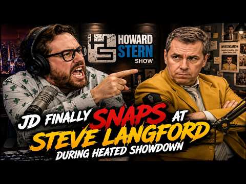 JD Finally SNAPS at Steve Langford During Heated Showdown 😡💥 - The Stern Show Rewind 2026