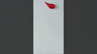 watercolor painting and experiment with 3 color blue red yellow. it is abstract painting.