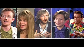Rewind: "Terminator 2" press tour secrets: Schwarzenegger, Cameron, Hamilton, Furlong & more (1991)