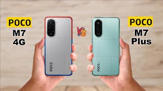 Xiaomi Poco M7 4G Vs Xiaomi Poco M7 Plus Specs Compare