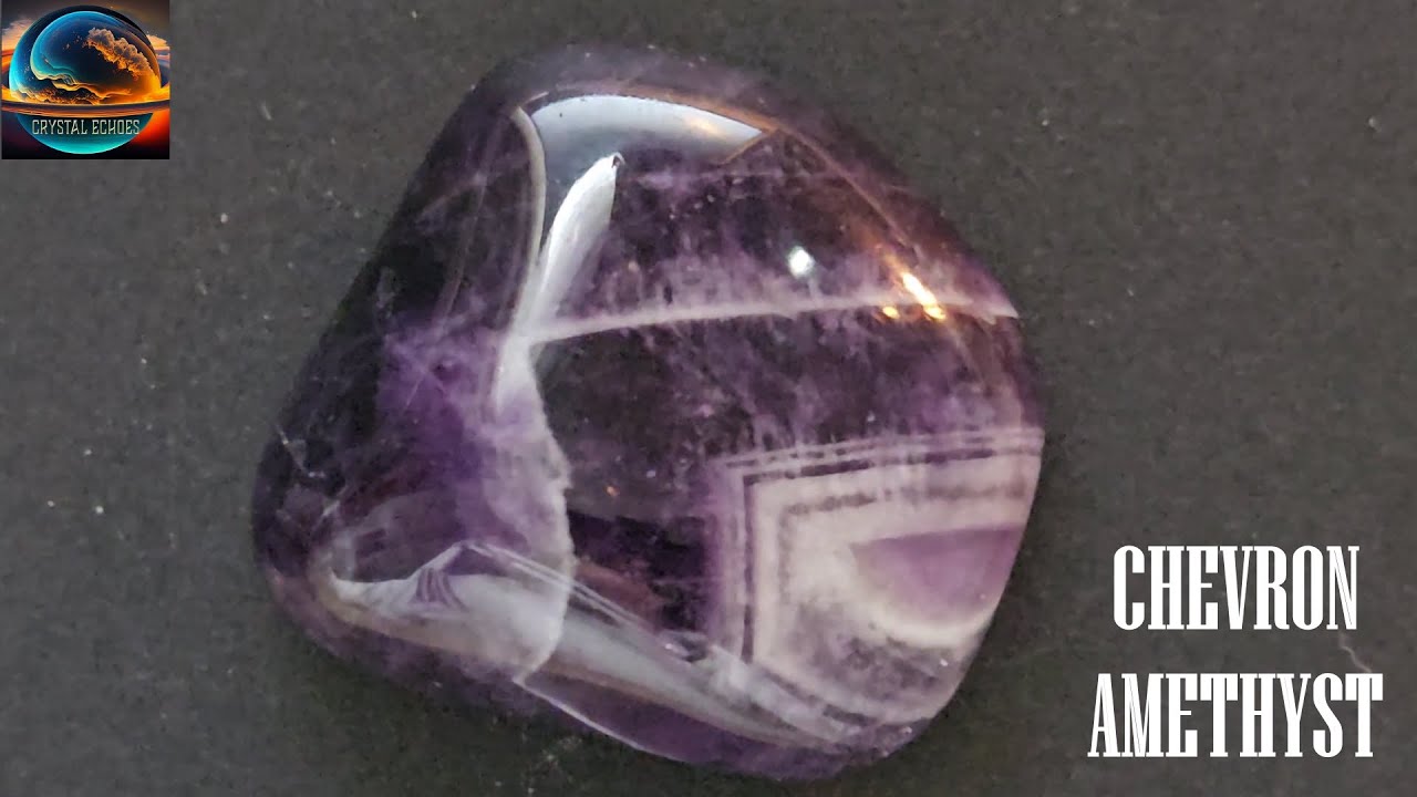 The Crystal Echoes -  Chevron Amethyst