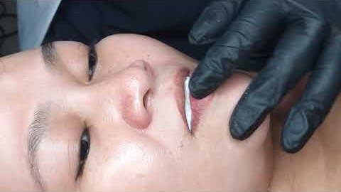 CÁC BƯỚC Ủ TÊ TRƯỚC KHI PHUN MÔI - HOME NAILS, PHUN XĂM Q.8